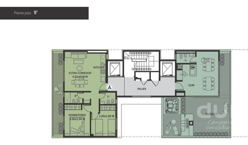 Depto En Alquiler 1 Dormitorio Con Amenities En Nueva