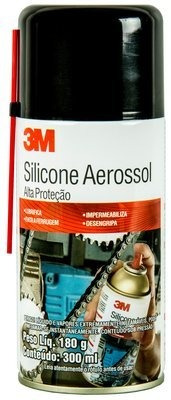 Silicone Aerossol Anticorrosivo 3m Spray 180g