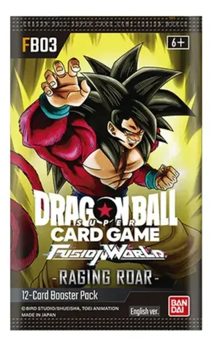 Booster Box Dragon Ball Super Card Game Fusion World Fb-03