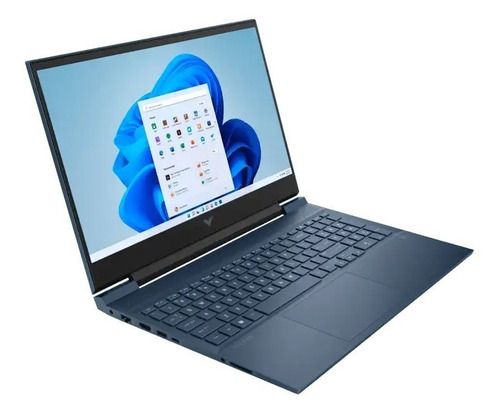 Imagen 1 de 6 de Notebook gamer HP Victus 16-d0511la azul intenso 16.1", Intel Core i5 11400H  8GB de RAM 512GB SSD, NVIDIA GeForce GTX 1650 1920x1080px Windows 11 Home