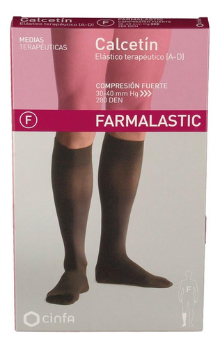 For Men, Farmalastic 30-40rodilla Dc, Talla G(m), Una  Media