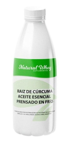 Curcuma Aceite Esencial Puro Frasco 20ml Natural Whey