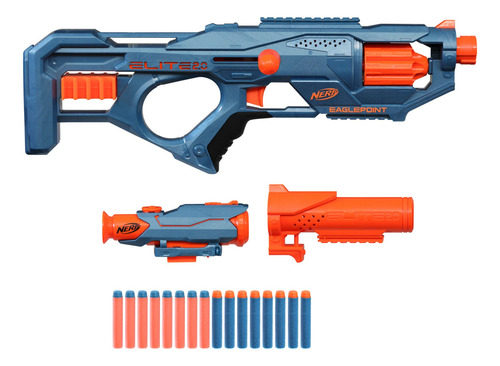 Lanzador De Dardos Nerf Elite 2. 0 Eaglepoint Rd-8 Hasbro Rd-8