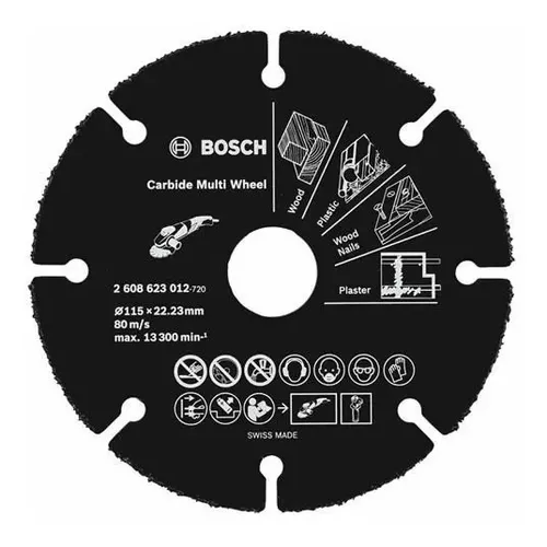 Disco Corte Bosch Amoladora 115mm