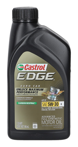 Aceite De Motor Castrol Edge Sintetico 5w30 1l