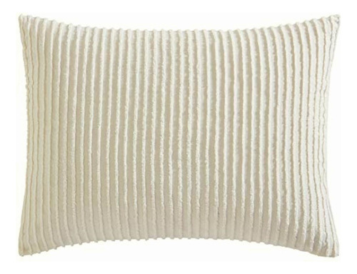 Beatrice Home Fashions Channel Chenille Pillow Sham,