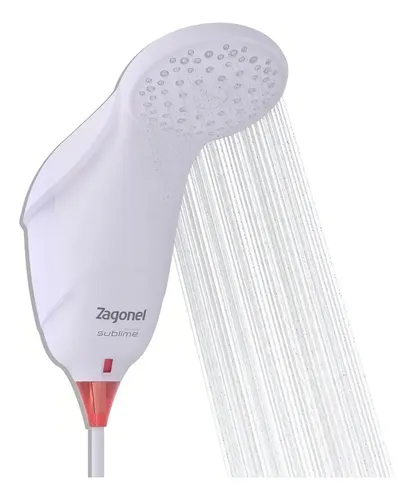 Chuveiro elétrico de parede Zagonel Sublime branco 7.5kW