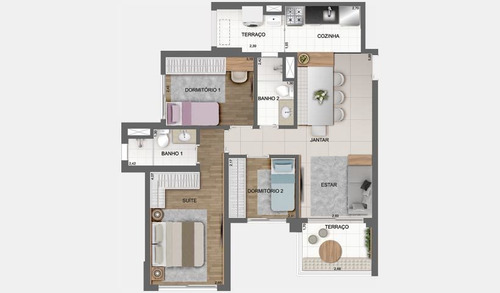 Imagem 20 de 21 de Apartamento Residencial Para Venda, Chácara Santo Antônio (zona Sul), São Paulo - Ap6343. - Ap6343-inc