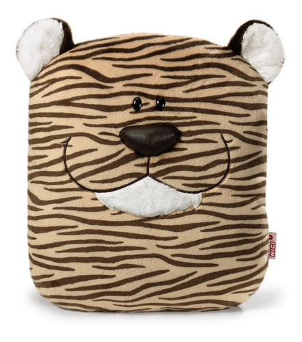 Nici  Cojín Con Forma Cabeza Tigre