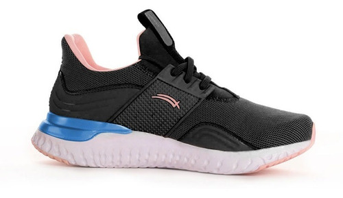 Imagen 3 de 6 de Tenis Deportivo Karosso 9511 Negro Rubor Hechos En México