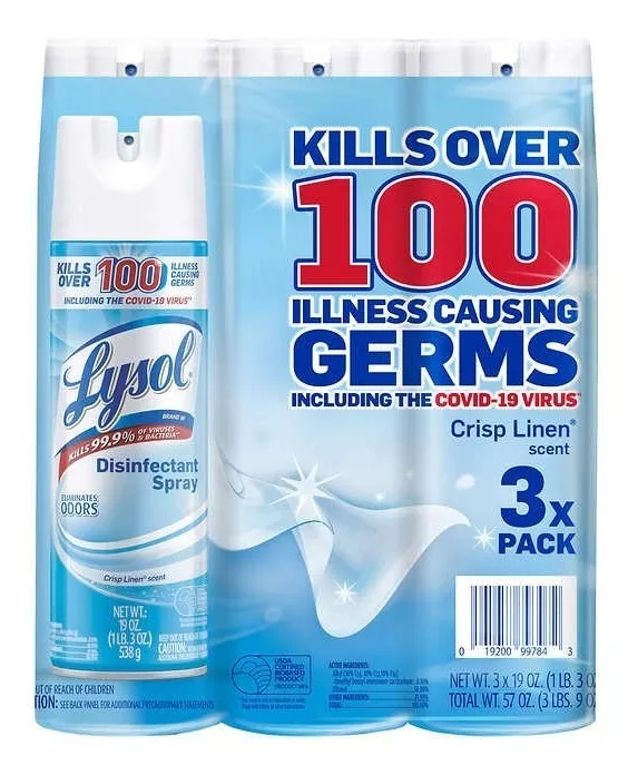 Tercera imagen para búsqueda de lysol spray