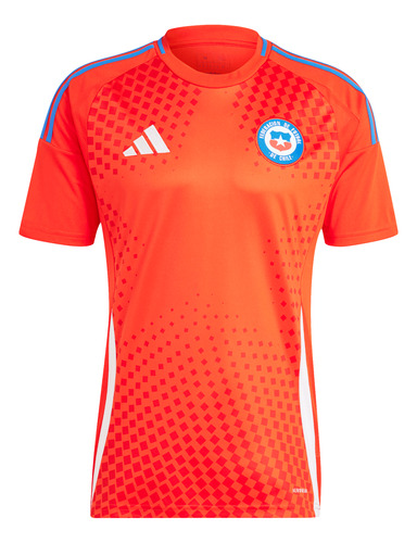 Jersey adidas Futbol Chile Local Fan 24 Hombre Ip8455 Naranj