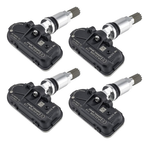 4 Sensores Tpms Universales Programables Autel