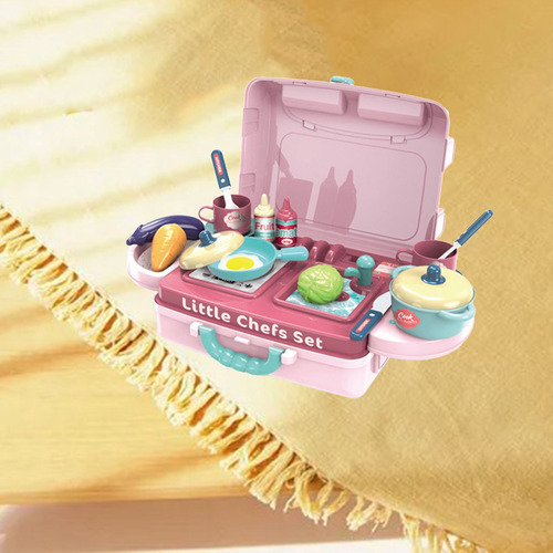 Fweaad Set De Juego De Cocina De Plástico Interactivo Para