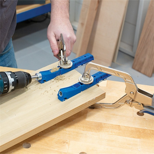 Imagen 5 de 7 de Sistema De Ensamblaje Simil R3 Kreg Pocket Hole Jig Kphj320