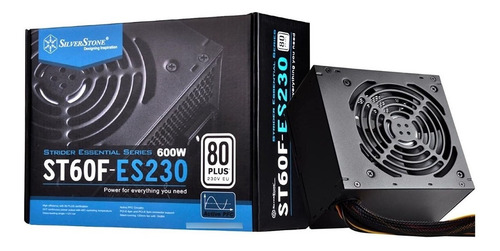 Imagen 3 de 10 de Fuente Silverstone 600w Reales Certificada 80 Plus Calidad!