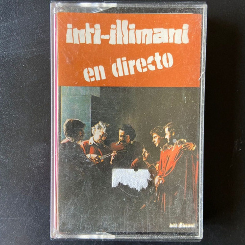 Cassette Inti-illimani  Inti En Directo Che Discos