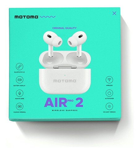 Imagen 3 de 3 de Audifonos Air Pro 2 Motomo