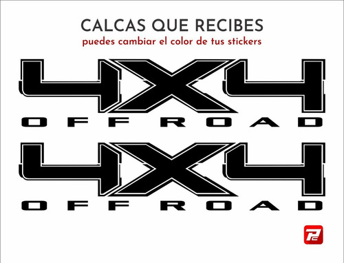 Calcomania Calca Sticker Ford 4x4 Off Road