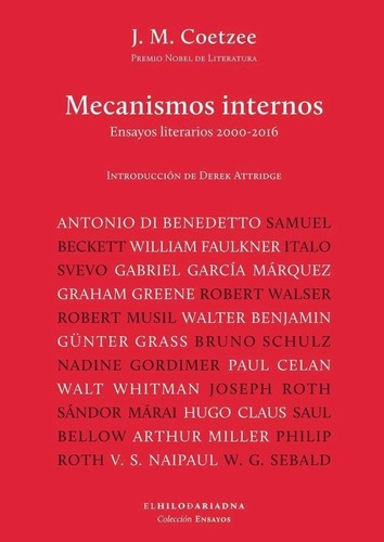 Mecanismos Internos -  John Maxwell Coetzee