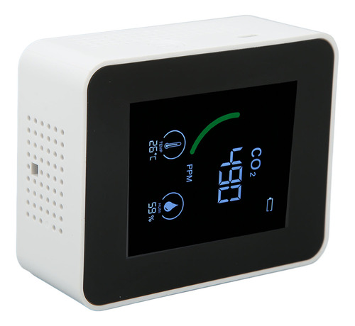 Detector De Dióxido De Carbono, Carga Usb, Sensor Tvoc