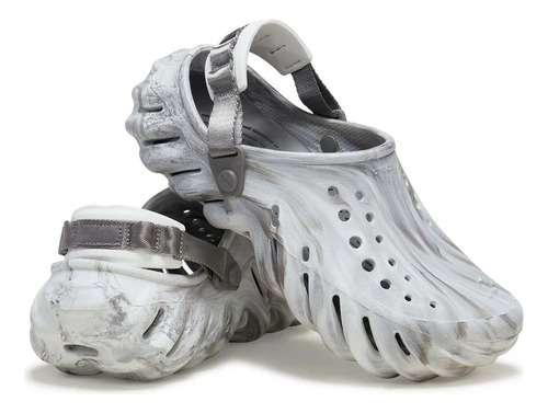 Crocs Echo Clog Original Adulto Casual Cómodo Todo Terreno 3