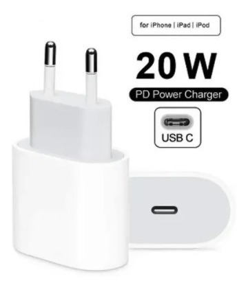 Carregador Turbo 20w  Usb-c Compatível iPhone E Samsung