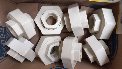 Tuerca Con Rosca 1-1/4 Hexagonal - Material Cpvc