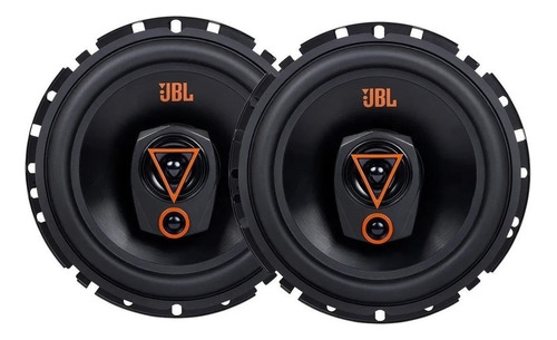 Par Alto Falante Porta Jbl 6 Pol 100 Rms 6trms80 Triaxial Cor Preto