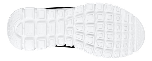 Tenis Dama Sckechers 896028bkw Textil Negro