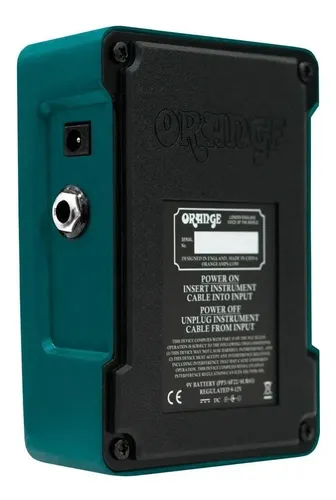 Orange Getaway Driver 70s Amp Em Uma Caixa Overdrive Efeitos