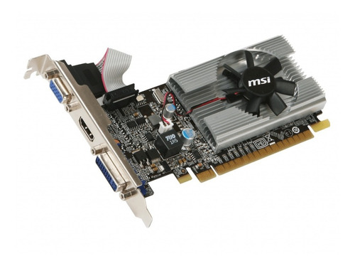 Imagen 3 de 7 de Placa De Video Nvidia Msi Series N210 Md1g/d3 1gb