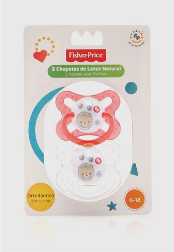 Chupetes Bebe Osito Fisher Price Ortodontico