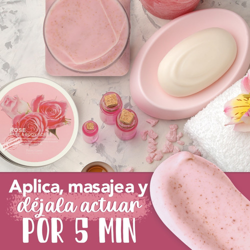 Imagen 3 de 6 de Exfoliante Corporal Cara Y Cuerpo 350 Ml Vitamina Zi-1007