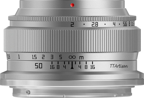 Lente Ttartisan F2 De 50 Mm Para Cámaras Canon Eos Con Montu