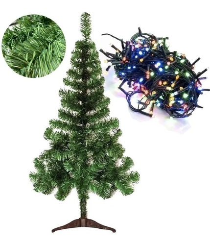 Imagen 3 de 9 de Arbol Navidad Canadiense Tupido 1,50 Cm Arbolito Navideño