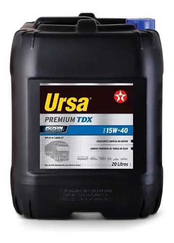 Aceite para motor Ursa mineral 15W-40 para camiones y buses de 1 unidad x 20L