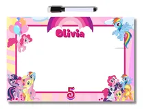 Comprar Souvenir Personalizado My Little Pony Pizarra  Marcador X 30