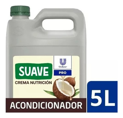 Acondicionador Suave Crema Nutrición 5ltrs Unilever