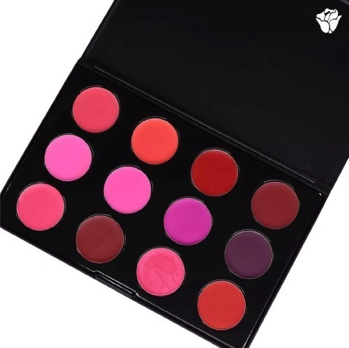 Paleta Grande De Labiales Profesional 12 Tonos Dolce Bella 