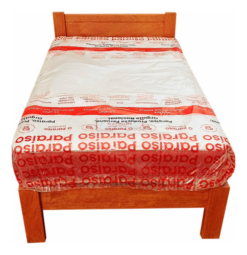 Cama Plaza Y Media,madera Tornillo,modelo Nipon Ii