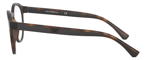 Armação Oculos Masculino - Empório Armani Ea4152 2 Clip On Cor Ea 415258021w - Havana