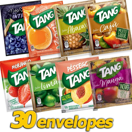 Suco Tang Atacado 02 Caixas - 30 Envelopes Com 25g Cada Env 