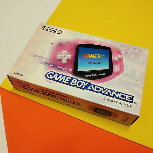 Nintendo Gameboy Advance Fuchsia En Caja Completa!!!