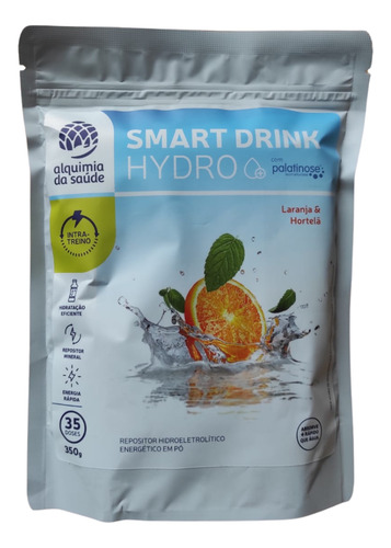 Smart Drink Hydro Isotônico Alquimia 350g Laranja & Hortelã