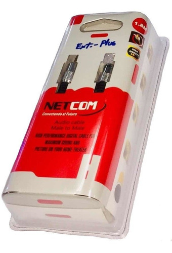 Cable Extension Plug 3.5mm De 1.80 Metros Netcom