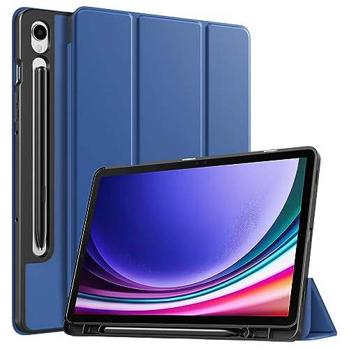 Funda Para Galaxy Tab S9 Con Soporte De Lapiz (azul)
