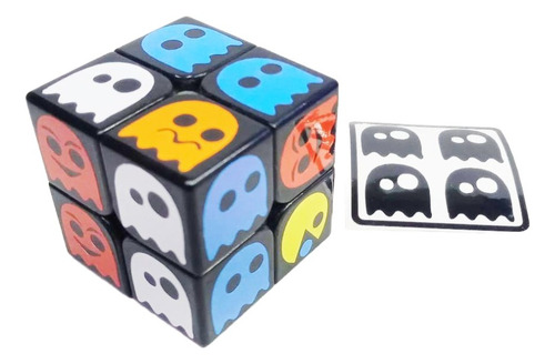 Cubo Rubik 2x2 Stickers Pacman Version 1
