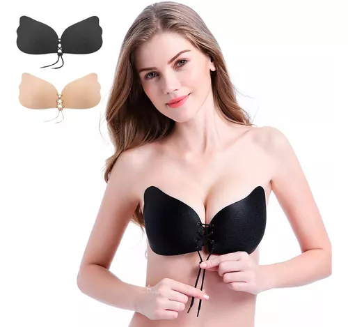 Sutiã Transparente Invisível Adesivo Bojo Push Up Silicone