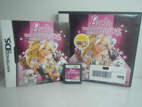 Barbie Groom And Glam Pups Nds Gamers Code* (Usado)